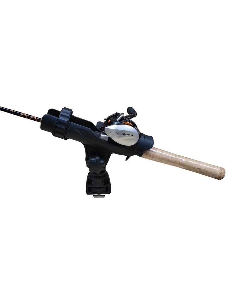Brocraft Power Lock Rod Holder with Fishing Kayak Track Adaptor / Kayak Track Rod Holder - Image 3
